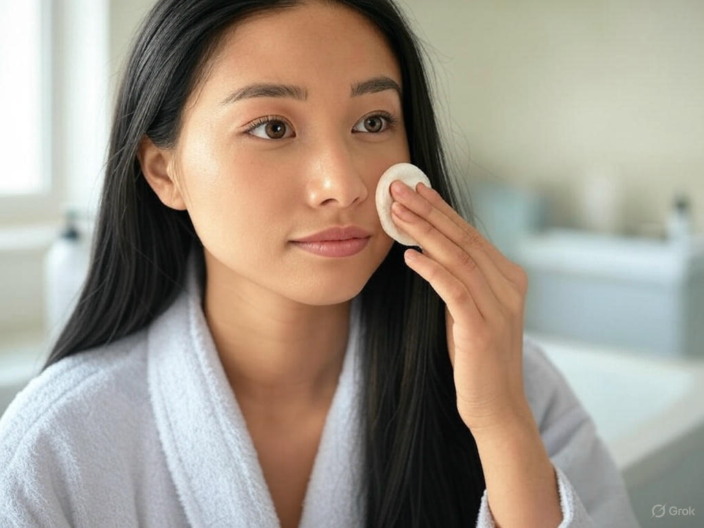 Gentle makeup removal for glowing skin